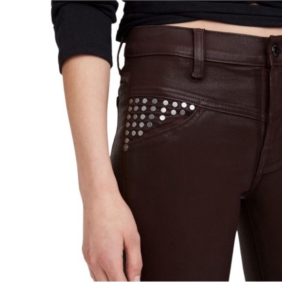 NWT 7 For All Mankind Studded Skinny Jeans - Picture 4 of 15